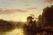 Frederic Edwin Church La Magdalena Sweden oil painting artist